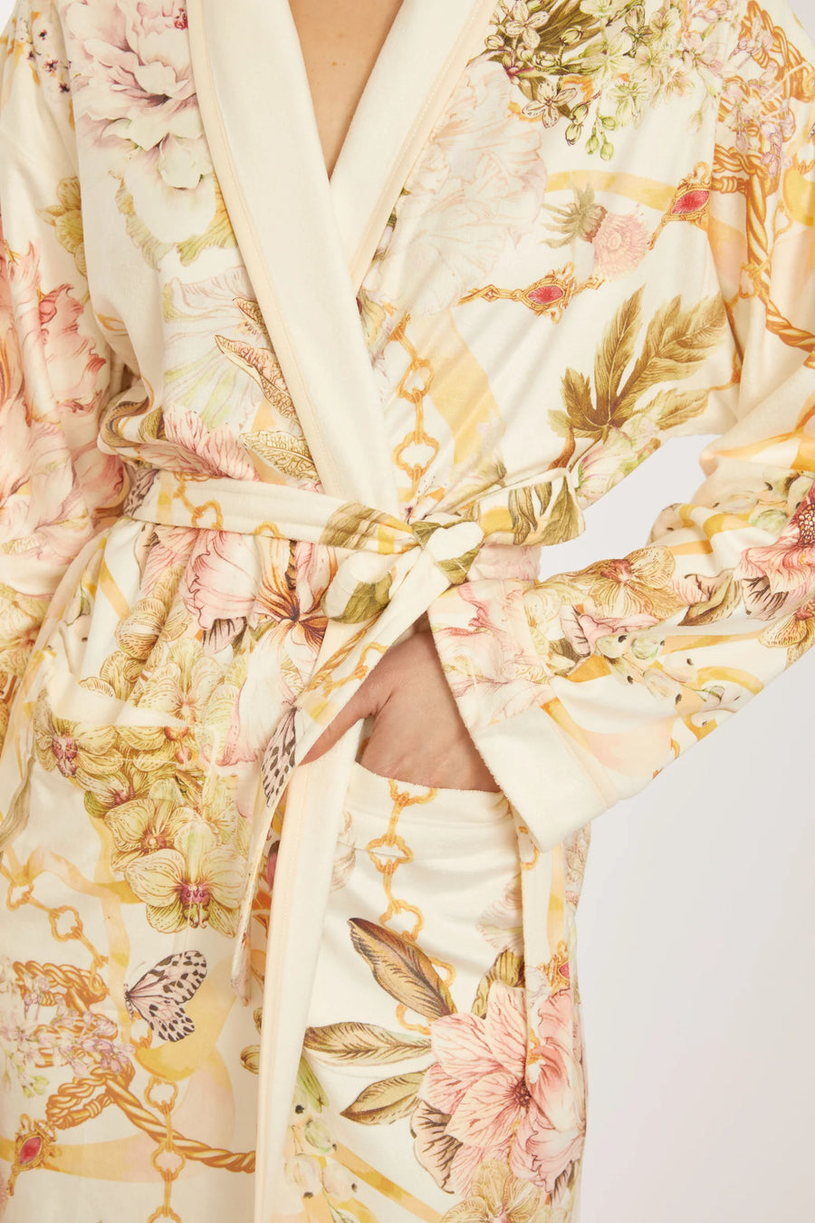 Wrap Up Short Robe, view 2, styled