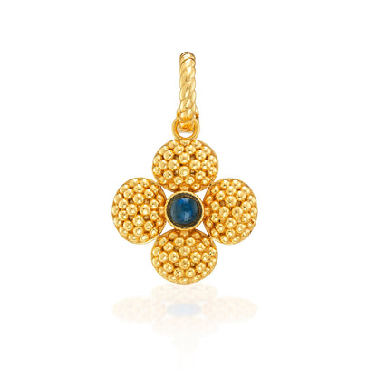 Berry Clover Double Sided Pendant - Labradorite, view 2