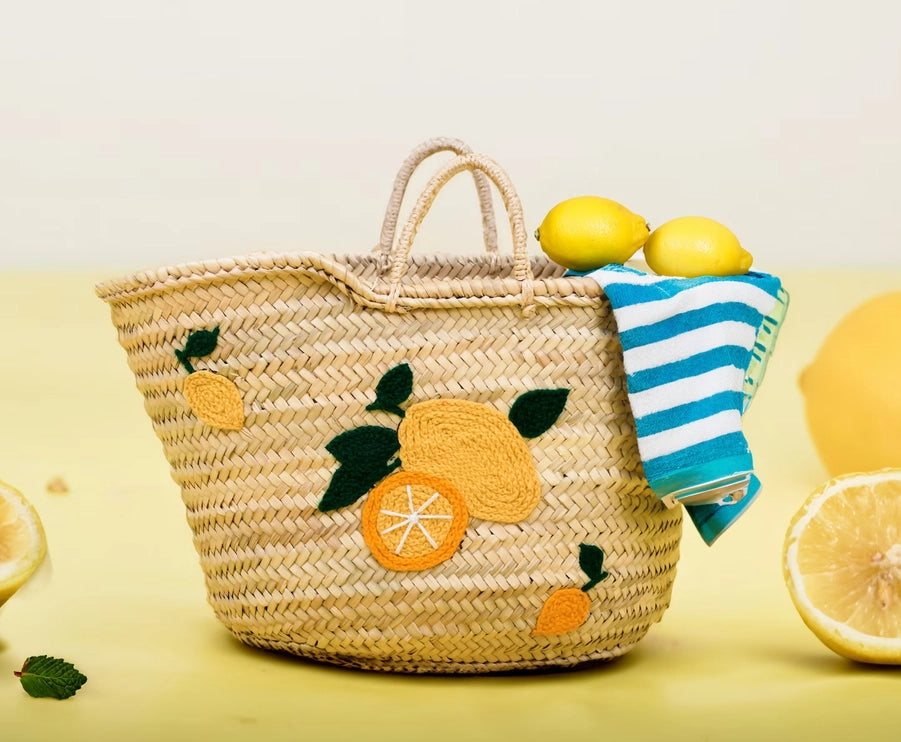 Lemon Beach Bag