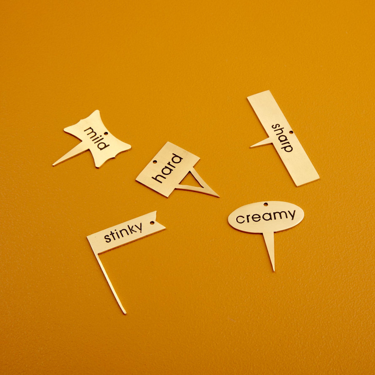 Luxe Cheese Markers, Set of 5, view 2