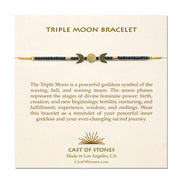 Triple Moon Bracelet
