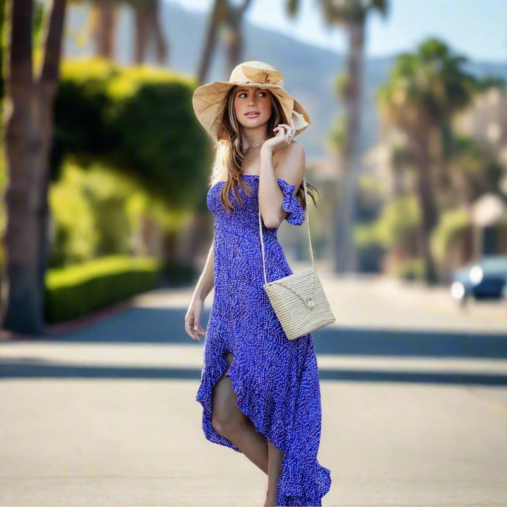 Manteca Crochet Crossbody Bag, view 3