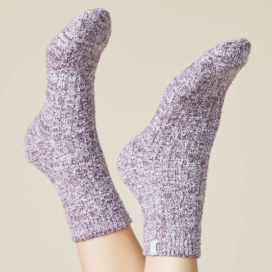 Marshmallow Crew Socks