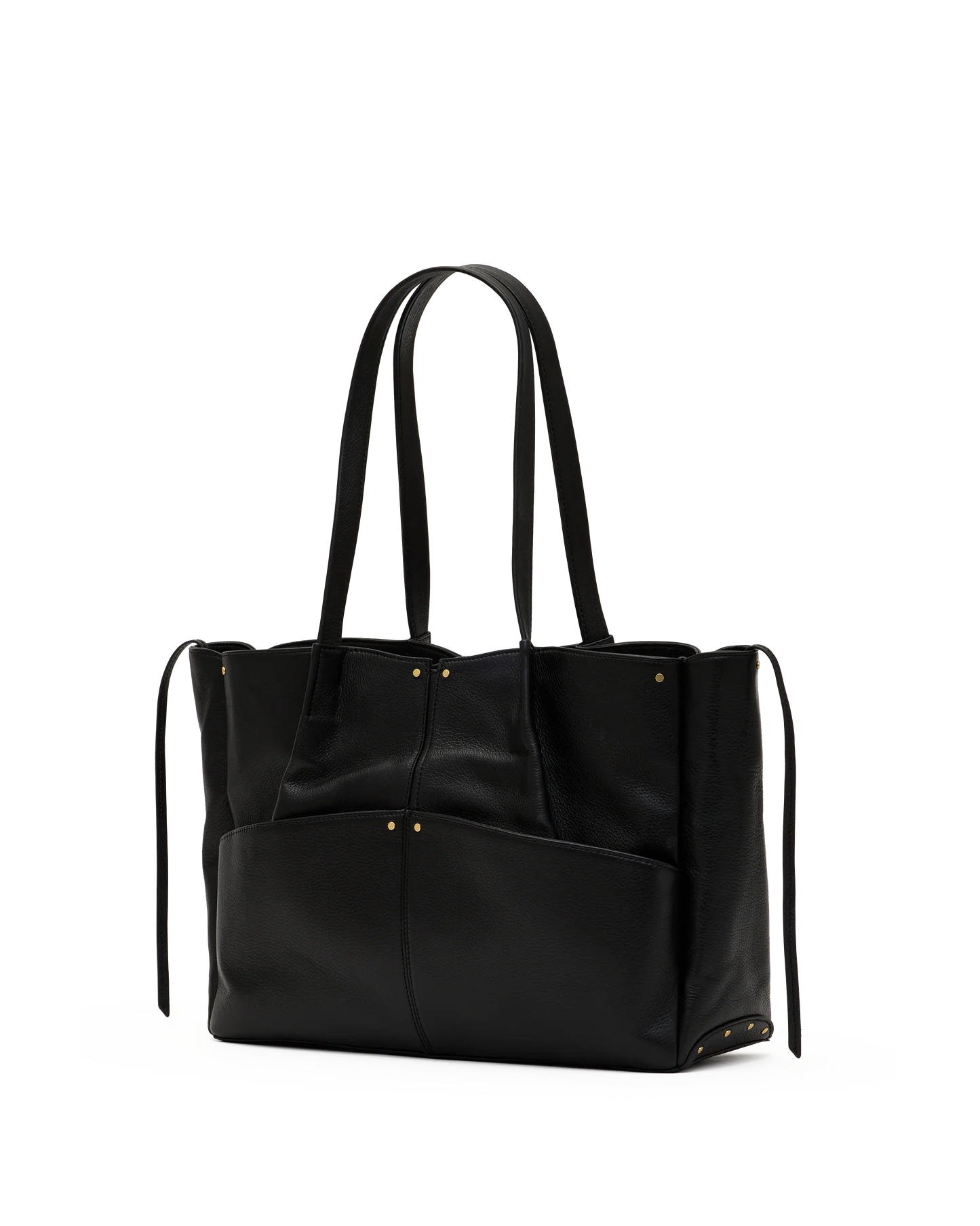 Meryl Carryall Black/Brushed Gold
