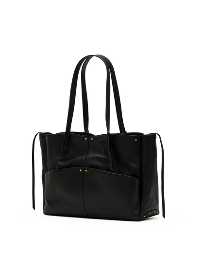Meryl Carryall Black/Brushed Gold, view 5