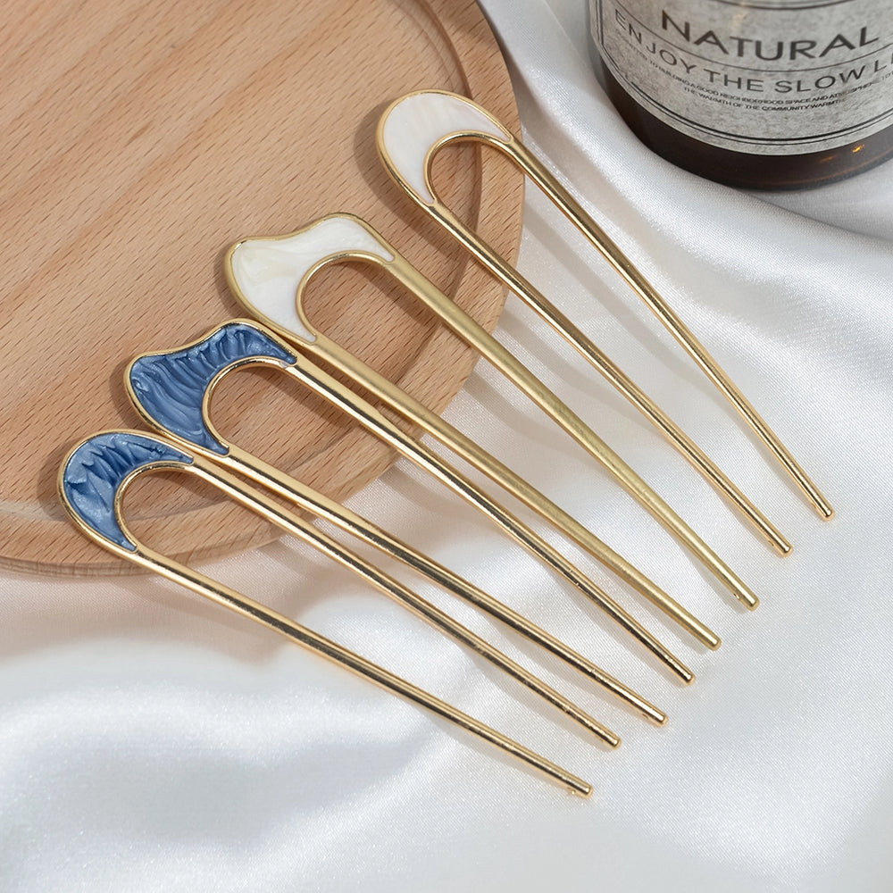Metal Plate Hairpin
