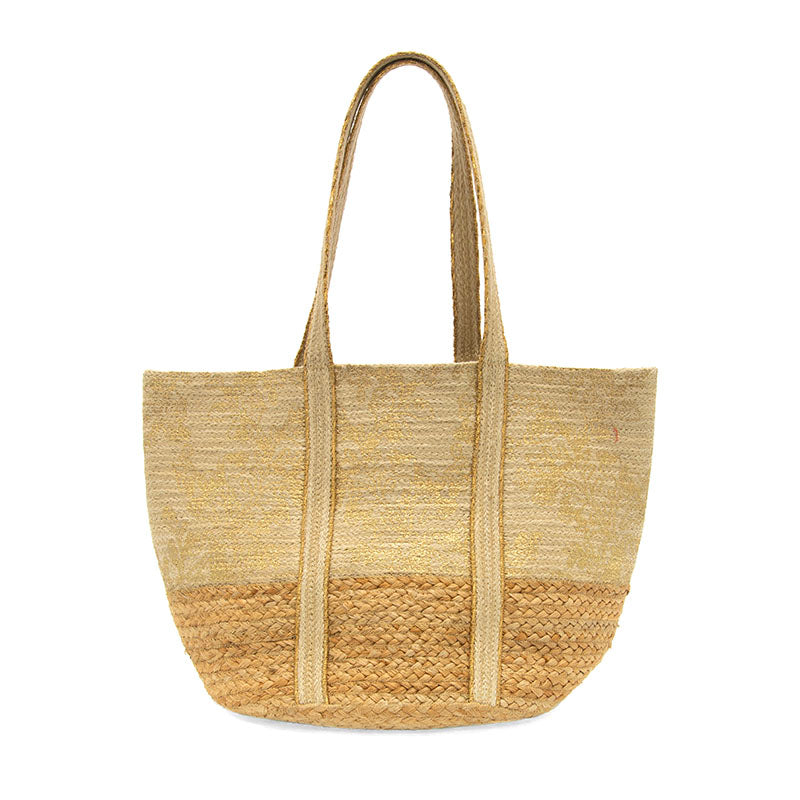 Jute Shopper Tote