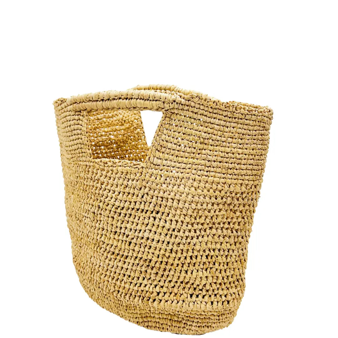 Mini Concon Crochet Straw Basket