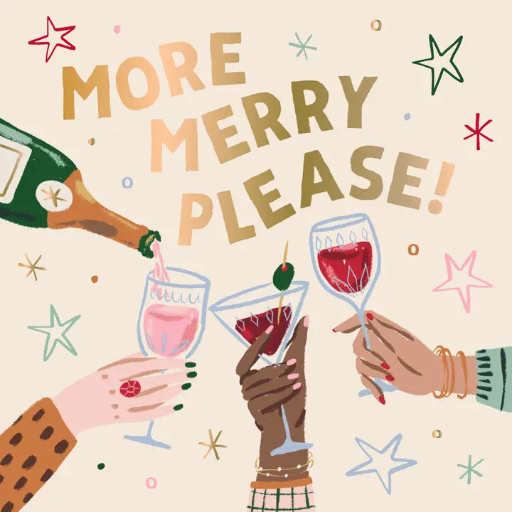 Holiday Cocktail Napkins