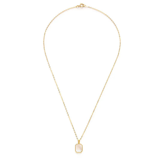 Mother of Pearl Pendant Necklace