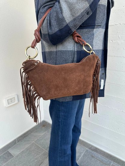 Musa Suede Bag, view 4