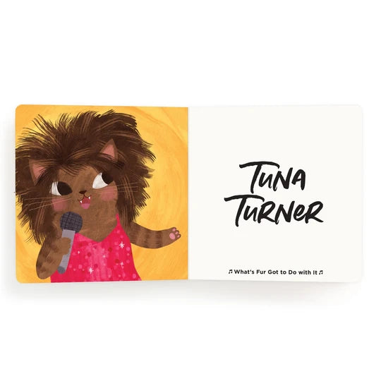 Music Cats Board Book, view 2, styled