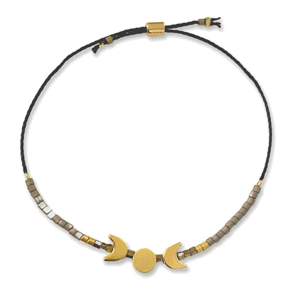 Triple Moon Bracelet, view 3