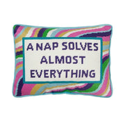 Nap Embroidered Pillow