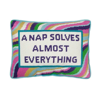 Nap Embroidered Pillow
