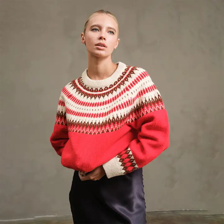 Nordic Pattern Sweater