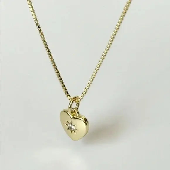 Obi Heart Necklace, view 2