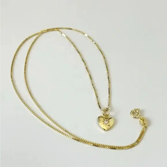 Obi Heart Necklace, view 3