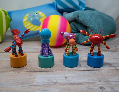 Ocean Critter Push Puppet
