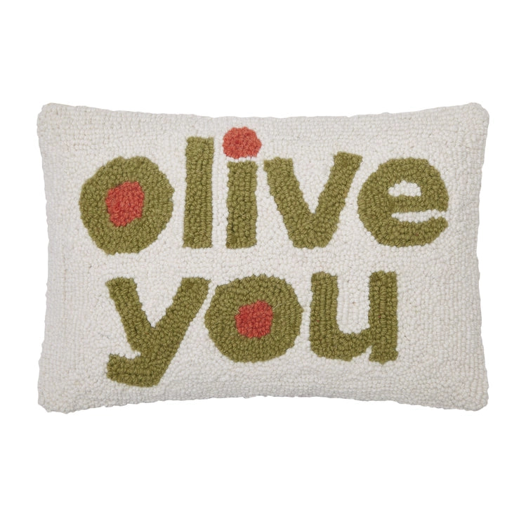 Olive You Hook Pillow