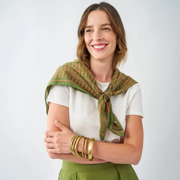Olivia Square Scarf 36x36, view 6