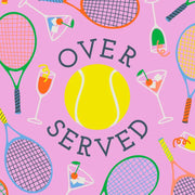 Funny Cocktail Napkins - Overserved