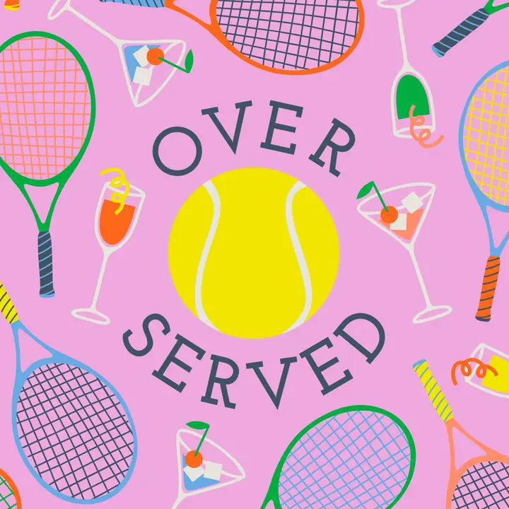 Funny Cocktail Napkins - Overserved