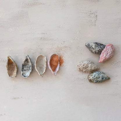 Stoneware Oyster Shell Dish