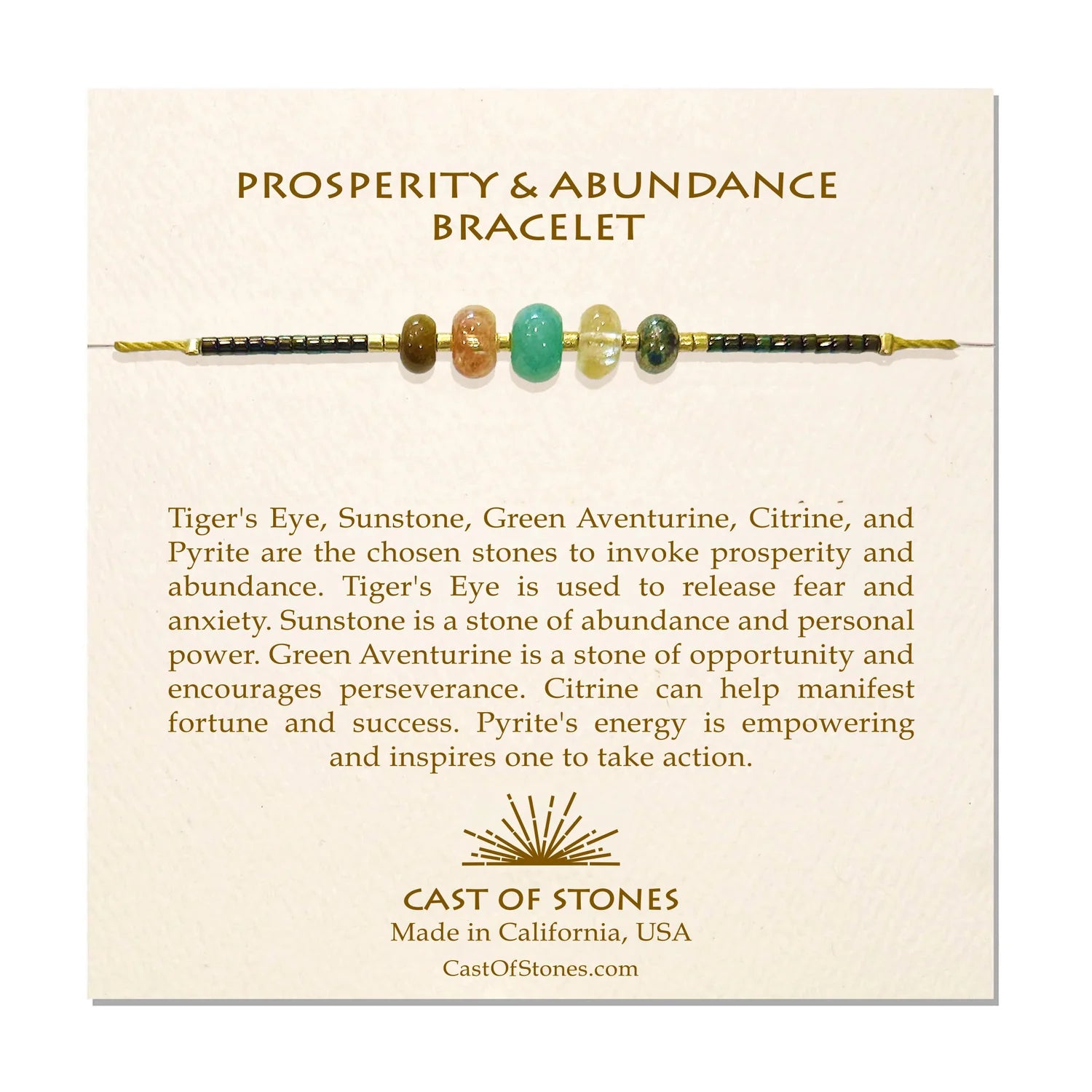 Prosperity & Abundance Bracelet