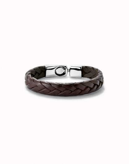 Natural Braided Leather Bracelet