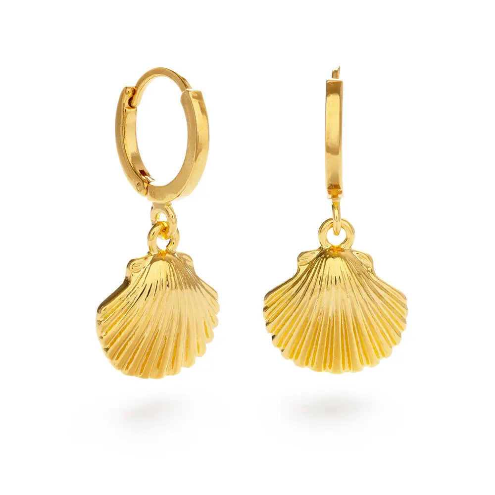 Pacifica Huggie Hoop Earrings