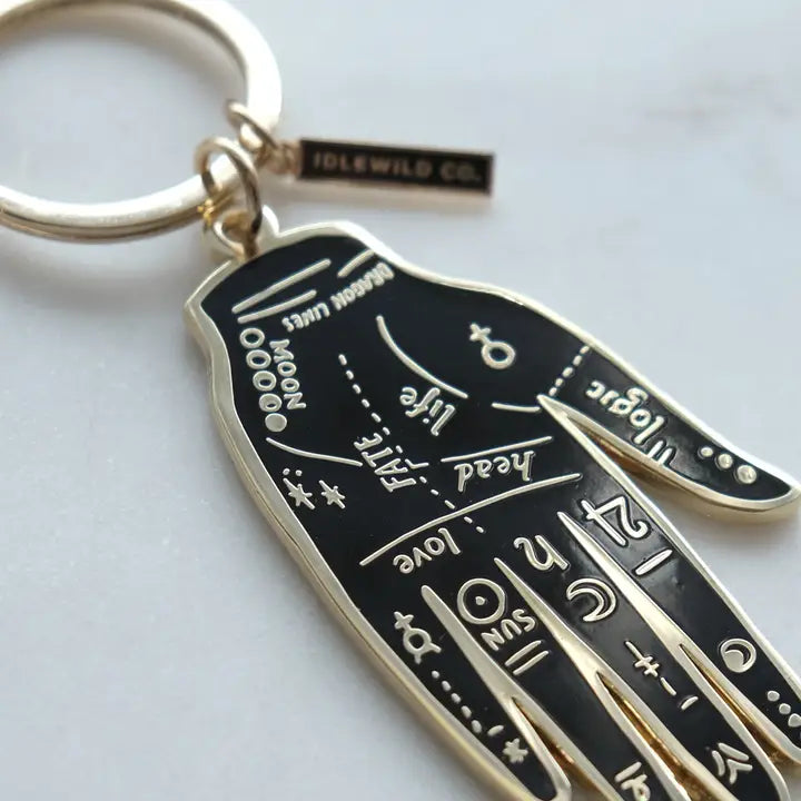 Idlewild Enamel Keychain