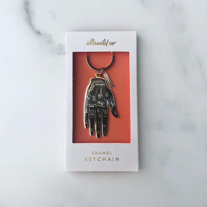 Idlewild Enamel Keychain