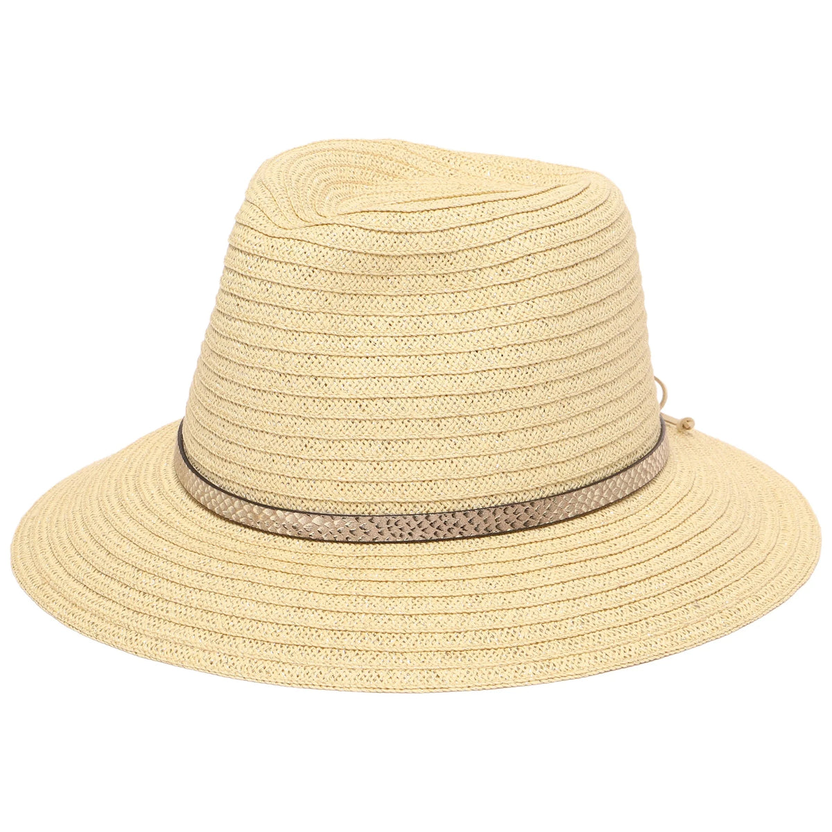 Ultrabraid Fedora w Chambray Band, view 2