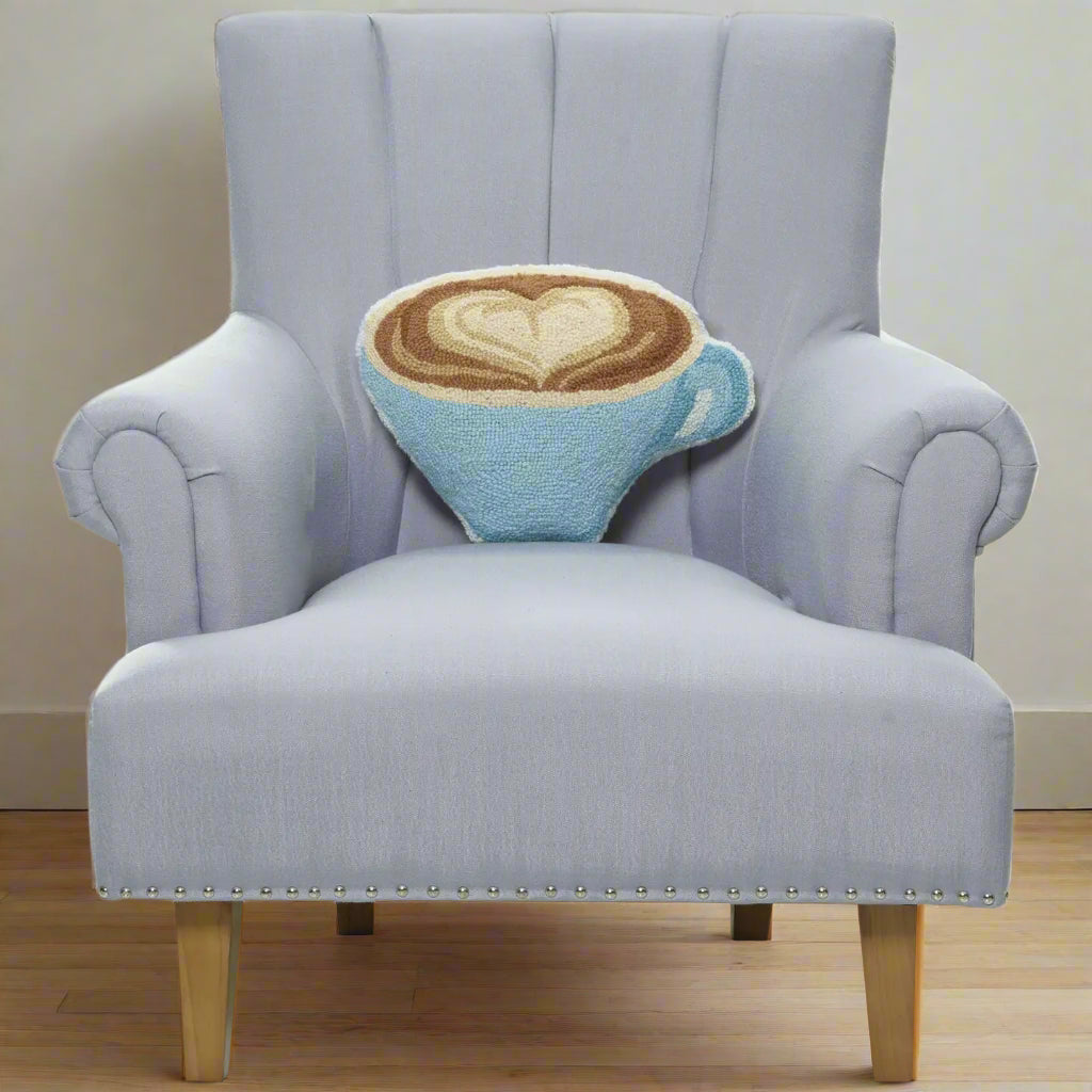 Latte Hook Pillow