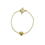 Puffy Heart Bracelet