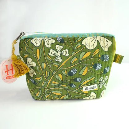 Quilted Zipper Pouch, view 2