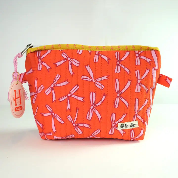 Quilted Zipper Pouch