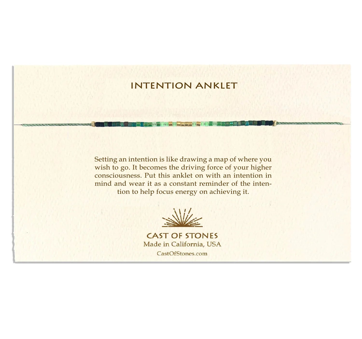 Intention Anklet