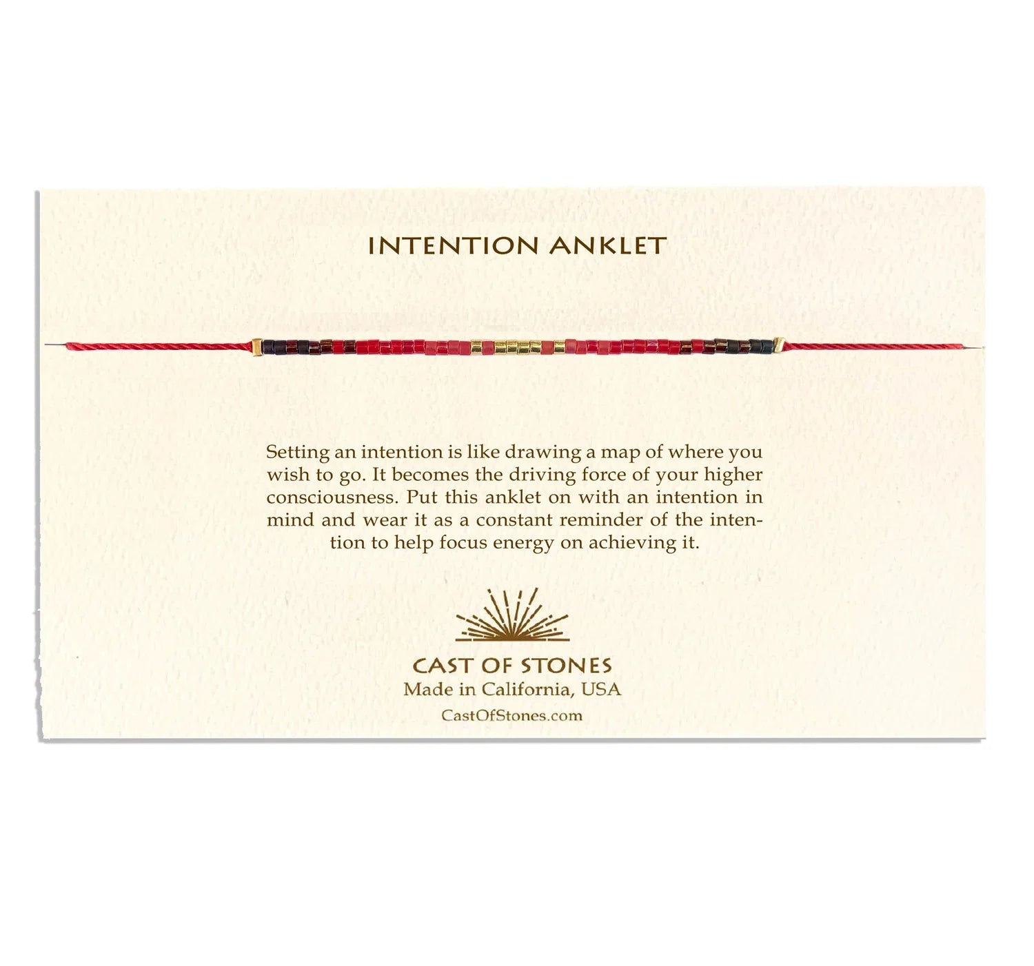 Intention Anklet