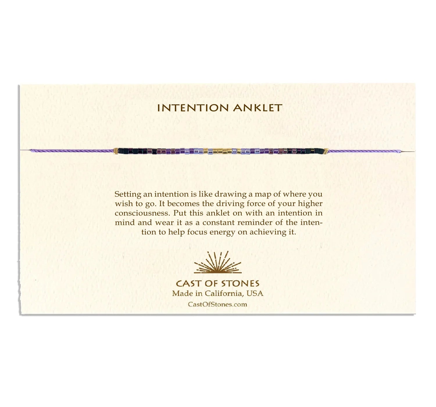 Intention Anklet