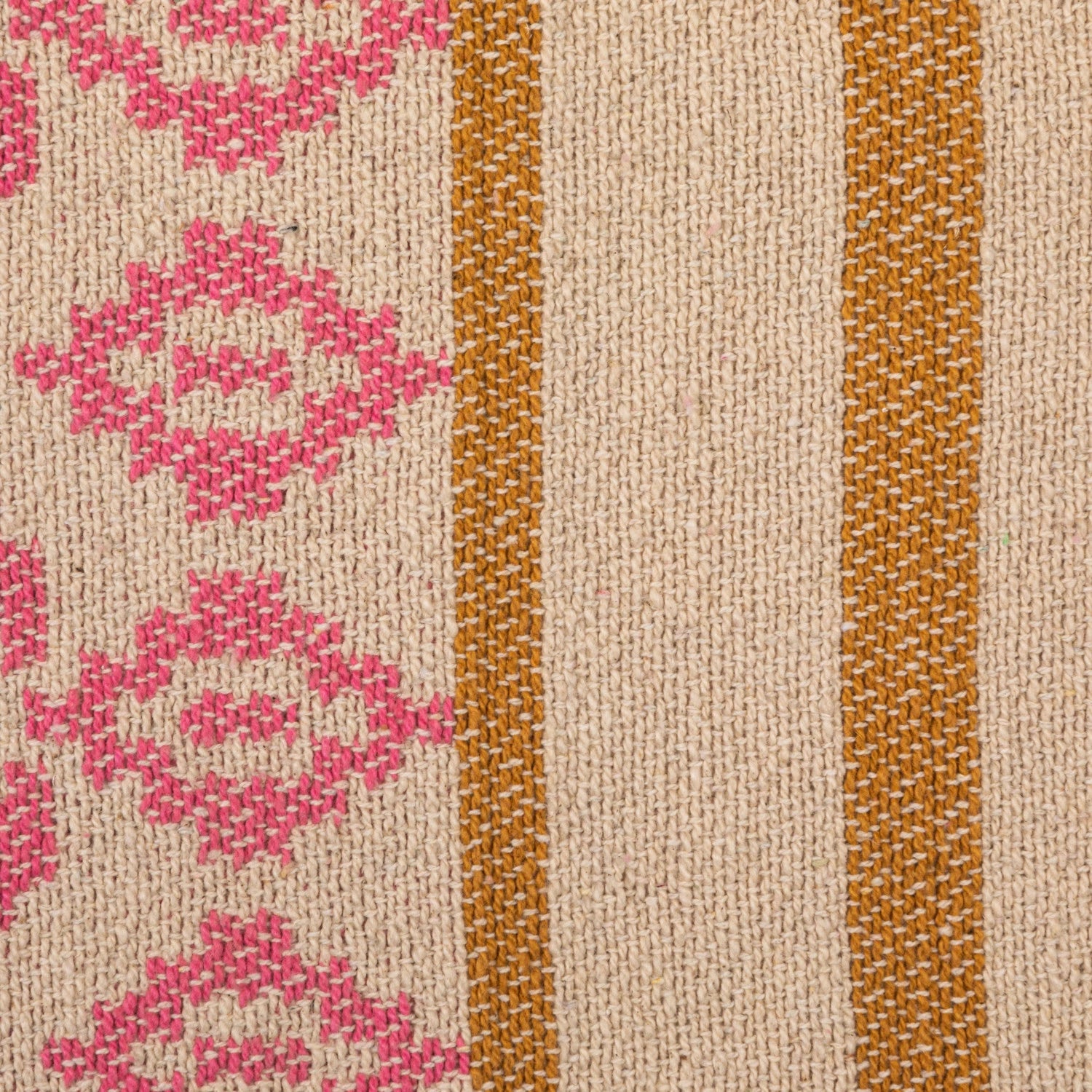 Recycled Cotton Jacquard Throw