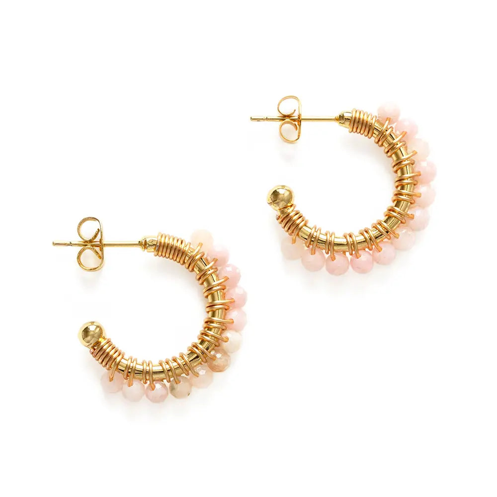 Wrapped Hoop Earrings, view 5