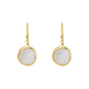 Round Pearl Earrings