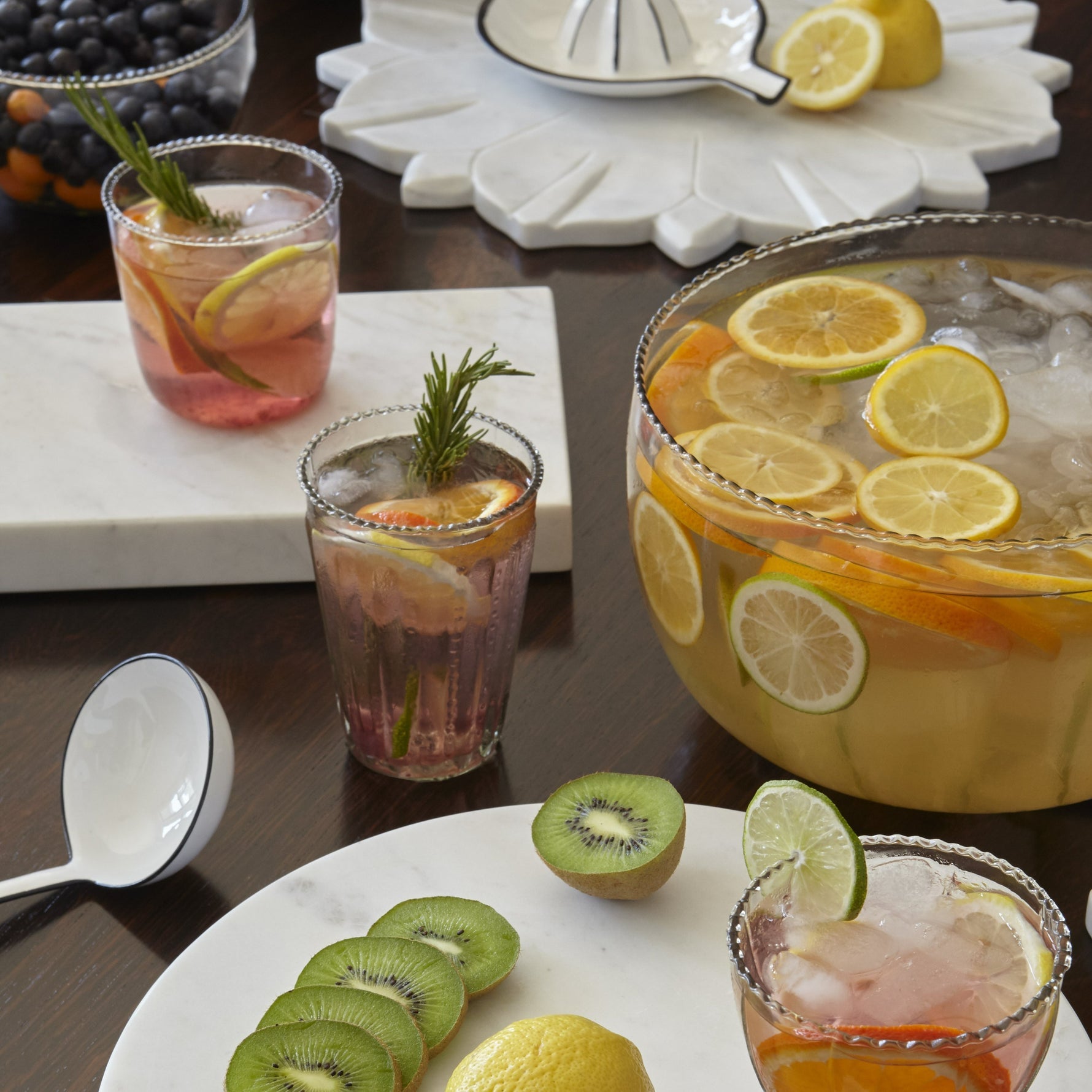 Ruffle Glass Tumbler