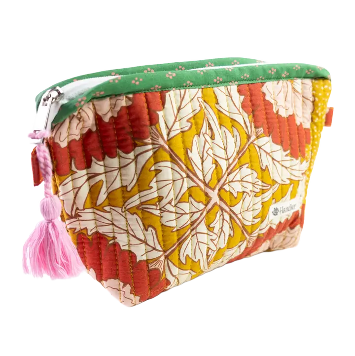 Quilted Zipper Pouch