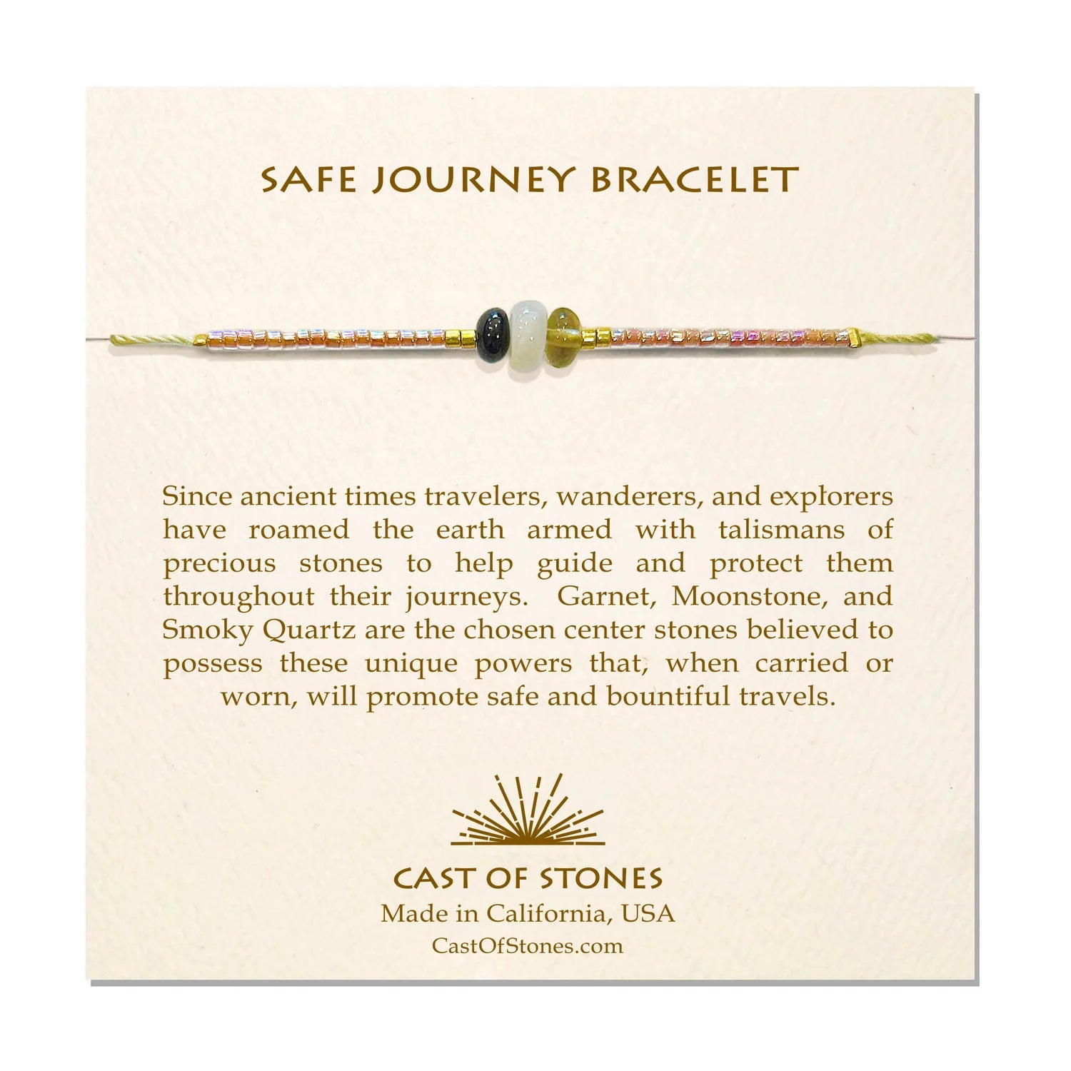 Safe Journey Bracelet