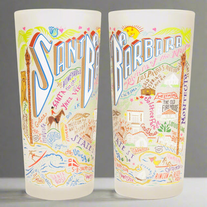 Santa Barbara Drinking Glass, view 2