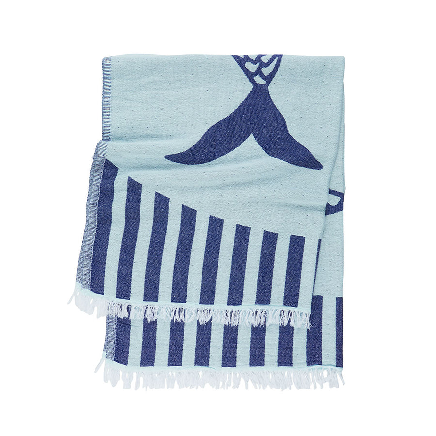Sardine Turkish Towel, view 2, styled