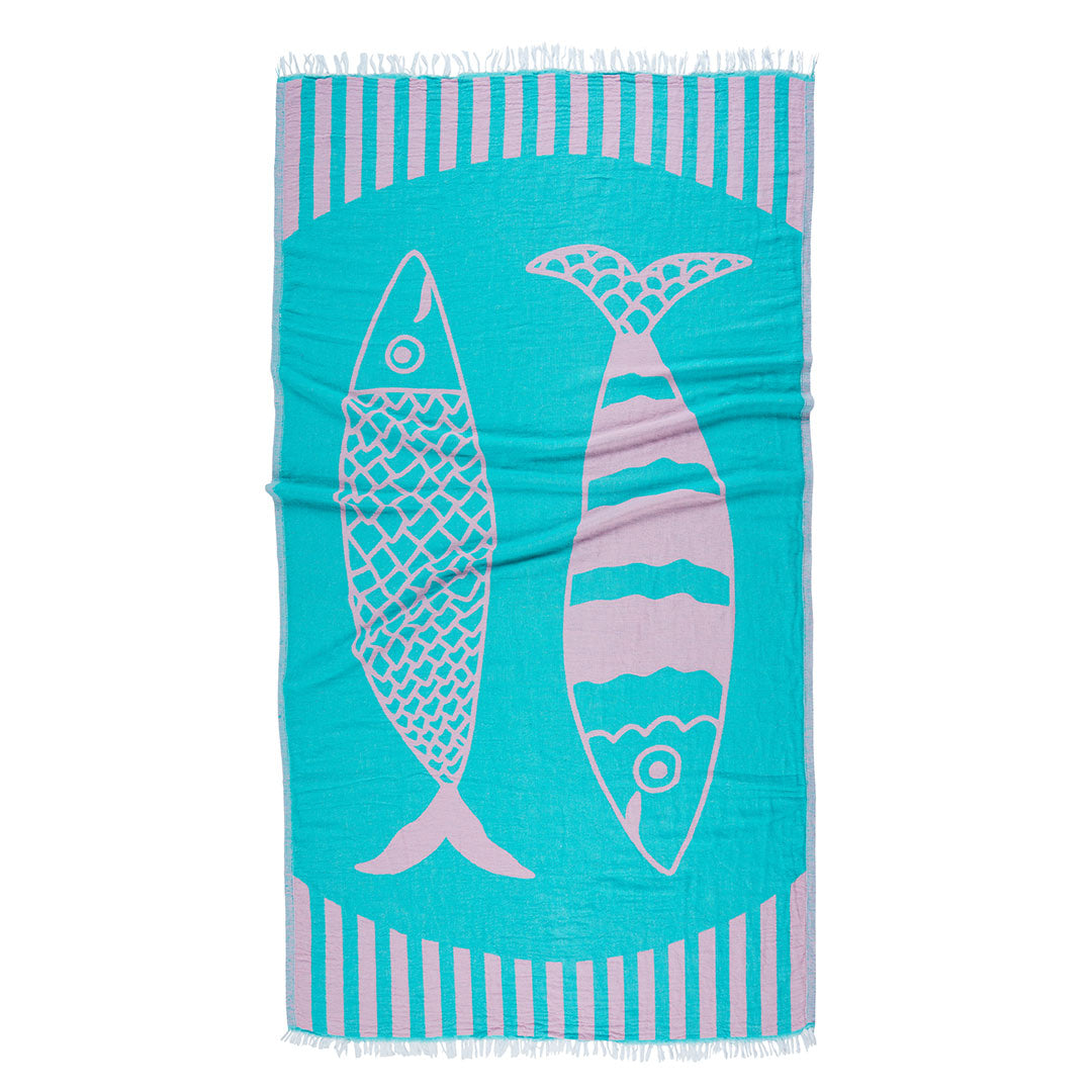Sardine Turkish Towel, view 8